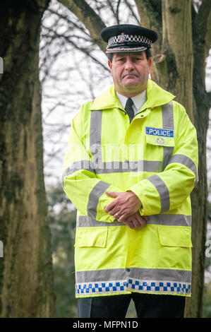 Assistant Chief Constable Nigel Yeo, of Sussex Police, pictured at the force Headquarters in Lewes, East Sussex. Stock Photo