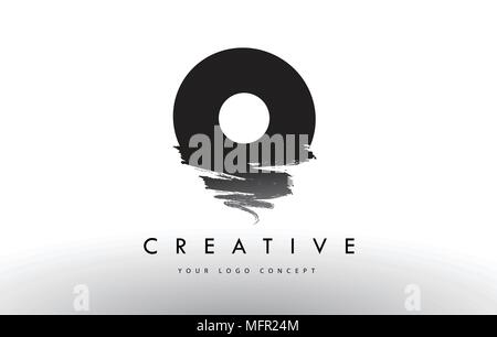 B Brush Stroke Artistic Letter Logo Design with Creative Modern Look ...