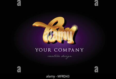 BM B M letter logo combination alphabet vector creative company icon design  template modern Stock Vector Image & Art - Alamy