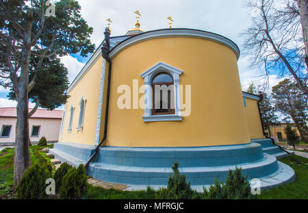 Religious town in Ukraine Stock Photo
