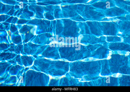 Blue water abstract Stock Photo