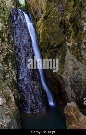 Bang Pae, Waterfall, Khao Phra Thaeo National Park, Thalang, Phuket Island, Thailand Stock Photo