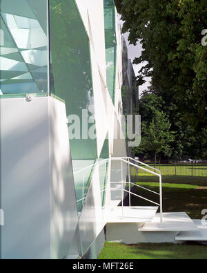 Exterior of the Pavilion designed by Toyo Ito in the grounds of the Serpentine Gallery in Hyde Park Stock Photo