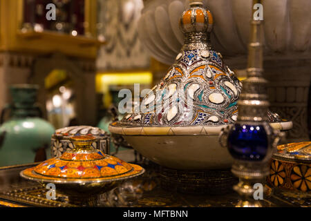 Luxury Tangine in Medina Marrakesh Stock Photo