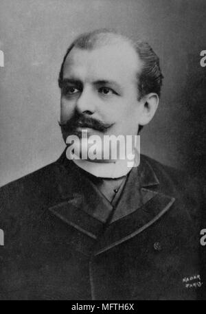 Jean de Reszke, 1850 – 1925. Polish tenor Stock Photo - Alamy