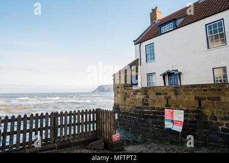 The Old Coastguard Station, Robin Hood's Bay, North Yorkshire, UK Stock ...