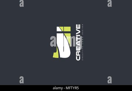 joint joined letter combination jj j j alphabet green blue blackground ...