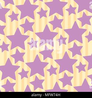 purple stars background, colorful design. vector illustration Stock Vector