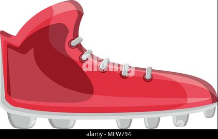 american football cleats icon over white background, colorful design. vector illustration Stock Vector