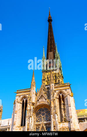 Rouen Cathedral (Notre Dame de Rouen), a Roman Catholic Gothic cathedral in Rouen, France Stock Photo