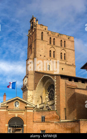 Cathedral St. Etienne of Toulouse - France Stock Photo