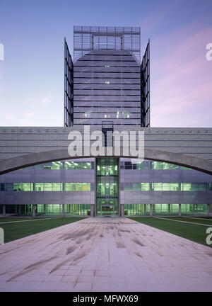 View of an opulent office building Stock Photo