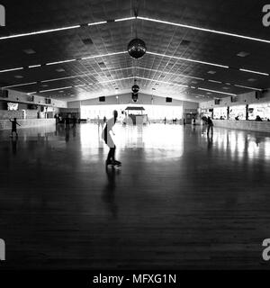 Sportsman's Hall indoor rollerskating rink in Maryland Stock Photo