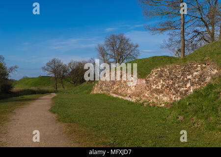 Valdemar´s Wall, built about the year 1060 by King Valdemar the Great ...
