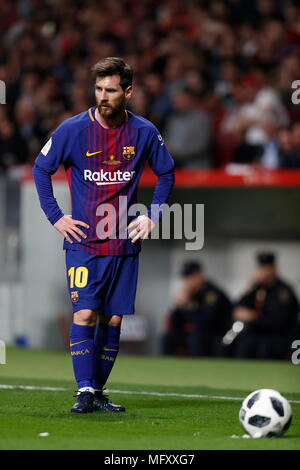 Lionel Messi (Barcelona), APRIL 21, 2018 - Football / Soccer