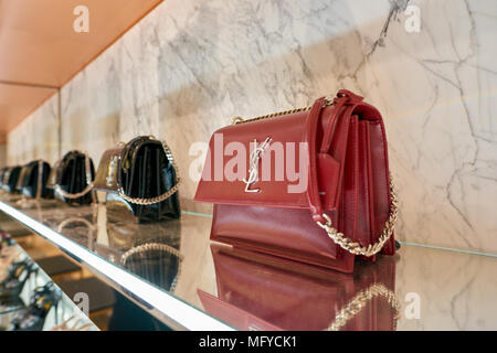 Fendi bags at the Rinascente fashion store in Rome Stock Photo - Alamy