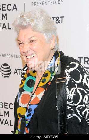 NEW YORK, NY - APRIL 23: Actress Tyne Daly attends the screening of 'Every Act of Life' during the 2018 Tribeca Film Festival at SVA Theater on April  Stock Photo