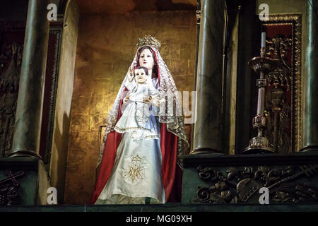 Mexico City,Mexican,Hispanic,historic Center Centre,Calle Bolivar,Rectoria Nuestra Senora de Lourdes,Rectory of Our Lady of Lourdes,Catholic church,in Stock Photo