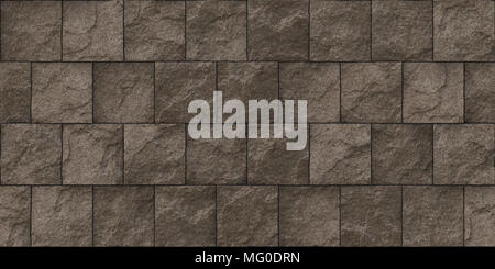 Seamless Texture of Wall With Decorative Stone Stock Photo - Alamy