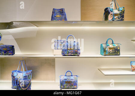 ROME, ITALY - CIRCA NOVEMBER, 2017: inside Louis Vuitton store at a second  flagship store of Rinascente in Rome. Louis Vuitton is a fashion house and  Stock Photo - Alamy