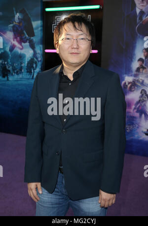 Premiere Of Warner Bros. Pictures' 'Ready Player One'  Featuring: Masi Oka Where: Hollywood, California, United States When: 26 Mar 2018 Credit: FayesVision/WENN.com Stock Photo