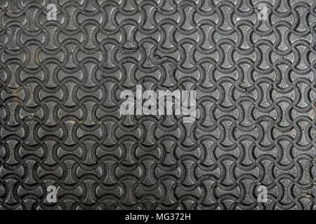 Old Black Rubble Texture Background. Stock Photo