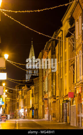 A street in Toulouse old city - France, Midi-Pyrenees Stock Photo