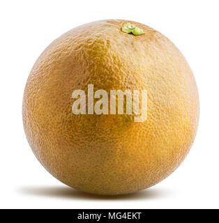 Fresh blood dark orange isolated on white background with clipping path Stock Photo