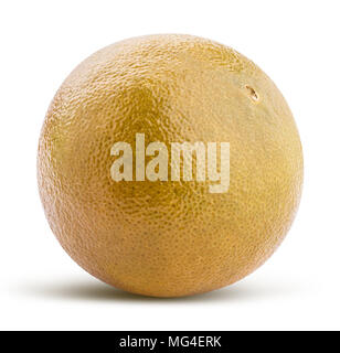 Fresh blood dark orange isolated on white background with clipping path Stock Photo