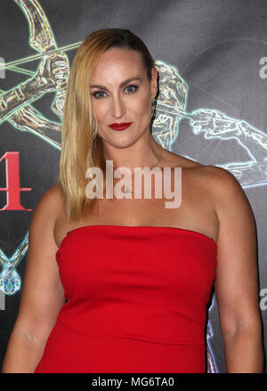 BEVERLY HILLS, CA - APRIL 26: Vanessa Cater, at the 2018 Artemis Awards Gala at the Ahrya Fine Arts Theater in Beverly Hills, California on April 26, 2018. Credit: Faye Sadou/MediaPunch Stock Photo