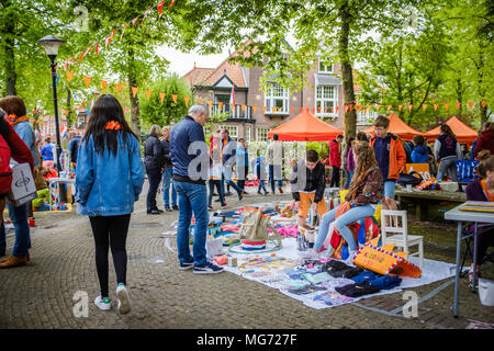 King's Day Koningsdag on April 27 in the Netherlands