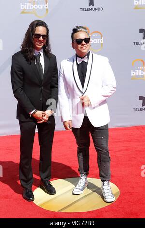 Sayverse at arrivals for 2018 Billboard Latin Music Awards, Mandalay Bay Events Center, Las Vegas, NV April 26, 2018. Photo By: JA/Everett Collection Stock Photo