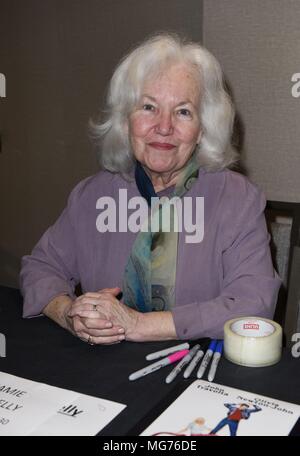 Parsippany, NJ, USA. 27th Apr, 2018. Jamie Donnelly in attendance for Chiller Theatre Toy, Model and Film Expo, Hilton Parsippany, Parsippany, NJ April 27, 2018. Credit: Derek Storm/Everett Collection/Alamy Live News Stock Photo