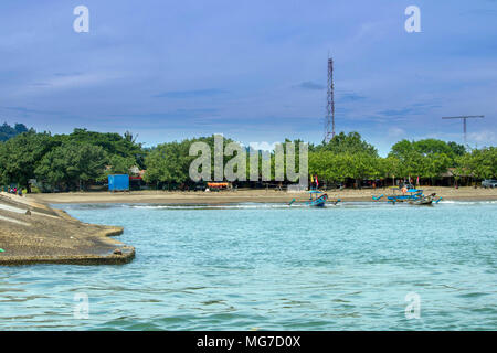 Nusa Kambangan (also known as Nusakambangan, or Pulau Nusa Kambangan), located in cilacap, central java province, indonesia. Stock Photo