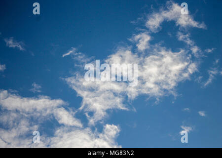Whispy Clouds Stock Photo