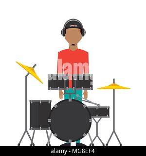 music lifestyle design, vector illustration eps10 graphic Stock Vector