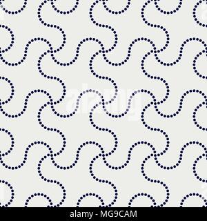 Variation of Japanese motif. Dot texture. Seamless pattern. Abstract backdrop. Traditional asian ornament. For decoration or printing on fabric. Patte Stock Vector