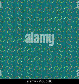 Dot texture. Seamless pattern. Abstract backdrop. Based on traditional asian ornament. Variation of Japanese motif. For decoration or printing on fabr Stock Vector
