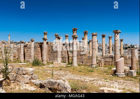 Church of Saint Theodore, Ancient Roman city of Gerasa of Antiquity ...