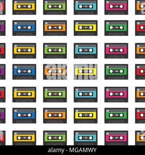 cassette icon design, vector illustration eps10 graphic Stock Vector
