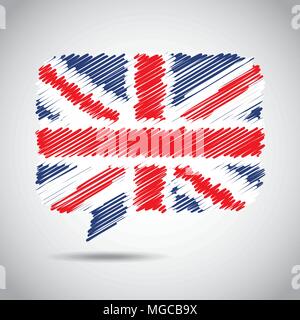 city of london design, vector illustration eps10 graphic Stock Vector