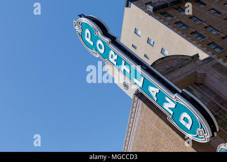Historic downtown Portland Oregon Sign