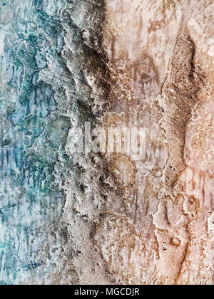 Cement surface grunge texture, abstract colorful background Stock Photo