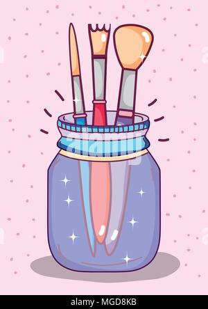 Do it yourself crafts concept Stock Vector