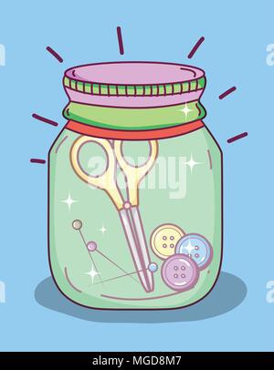 Do it yourself crafts concept Stock Vector