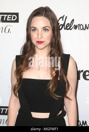 April 27, 2018 - West Hollywood, CA, U.S. - 27 April 2018 - West Hollywood, California - Brittany Curran. Marie Claire Fifth Annual ''Fresh Faces'' Event honoring May Cover Stars held at Poppy. Photo Credit: F. Sadou/AdMedia Stock Photo