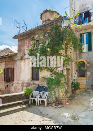 Scenic sight in Arsoli, rural village in Rome Province, Latium, central ...