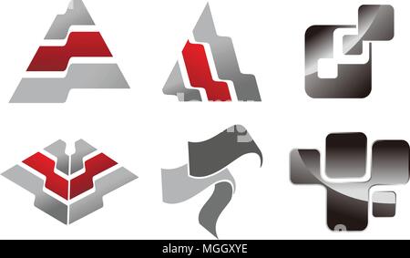 Sheet Metal Manufacture Set Stock Vector