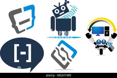 Programming code Global  Set Stock Vector