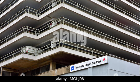 Multi-story car park Stock Photo